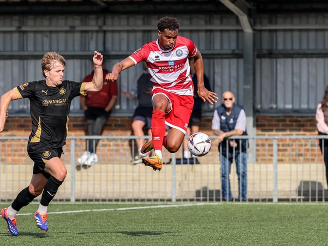 Eastbourne Borough v Boreham Wood in the FA Cup