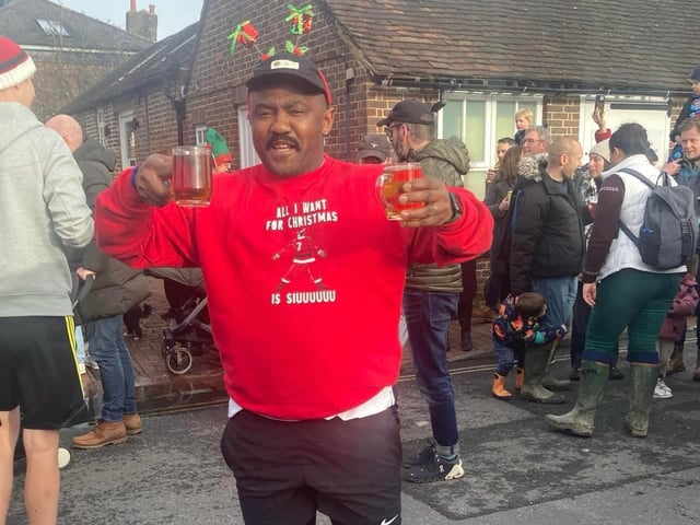 The Denmans Lane Dash 2023 took place in Lindfield on Boxing Day to raise money for Kangaroos charity
