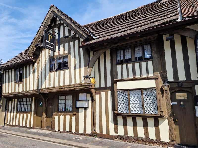 The Parsonage in Tarring has a cosy bar area and a lovely garden