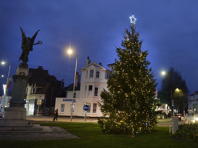 Eastbourne at Christmas (Photo by Jon Rigby)