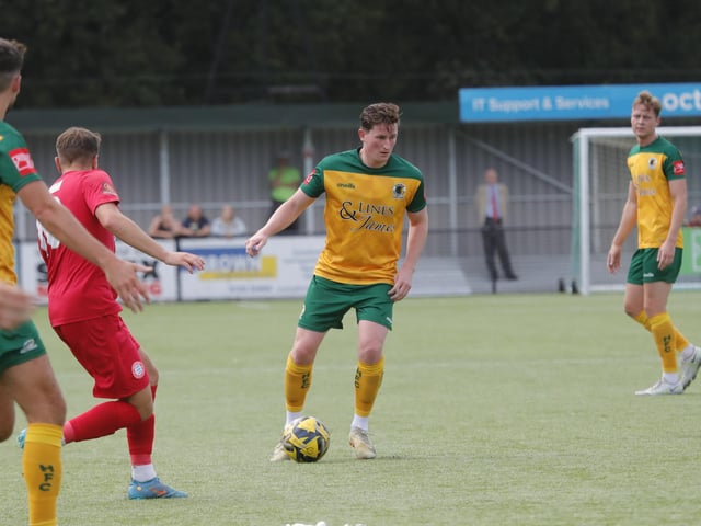 Action from Horsham's pre-season defeat to West Sussex neighbours Worthing