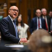 Andrew Griffith MP in the Chamber of House of Commons