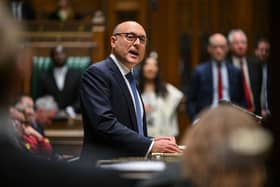 Andrew Griffith MP in the Chamber of House of Commons