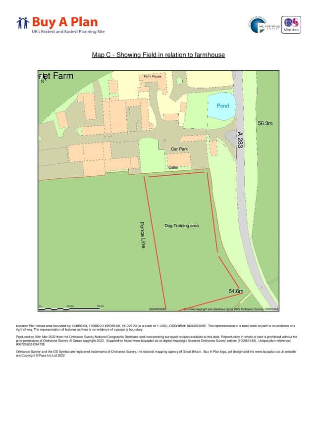 Plans to build a new dog agility area in Northchapel have been submitted.