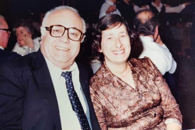 Panayiota Papouis with her husband John