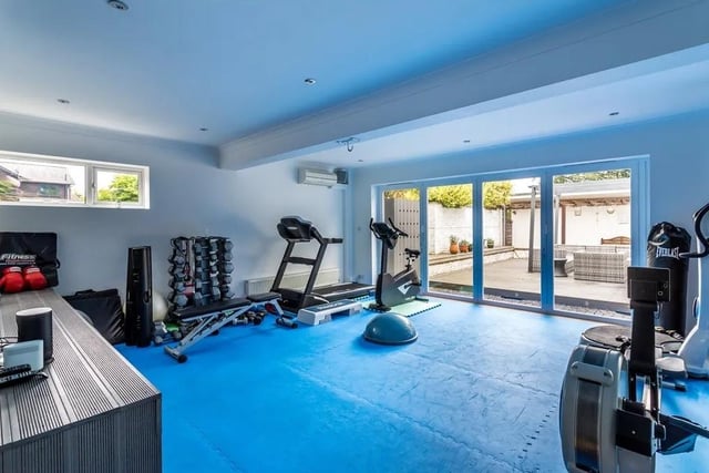 Redwoods has a large gym for health and fitness enthusiasts