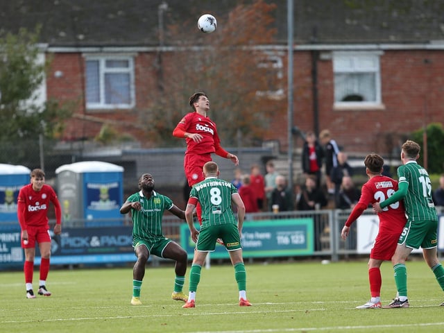Worthing v Yeovil Town at Woodside Road