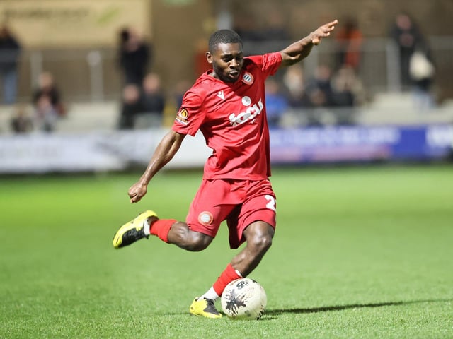 Action from Worthing's win at Dartford