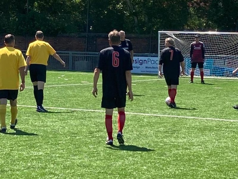 Sussex walking football finals day at Worthing FC