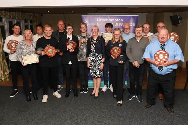 Littlehampton's 2022 sport award winners | Contributed picture