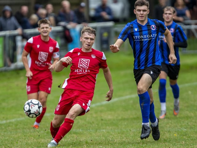 Seaford v Dorking Wanderers B in the SCFL Division 1