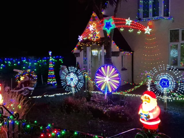 For years, the wonderful display at 2 Offington Avenue has been raising money for St Barnabas House hospice