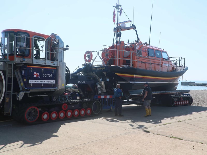 Hastings Lifeboat Station open day on April 27 2025. Photo Roberts Photographic