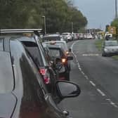 Traffic on the A27. Photo: contributed