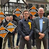Liberal Democrat candidate for Mayor of Sussex, Ben Dempsey, and Horsham MP John Milne