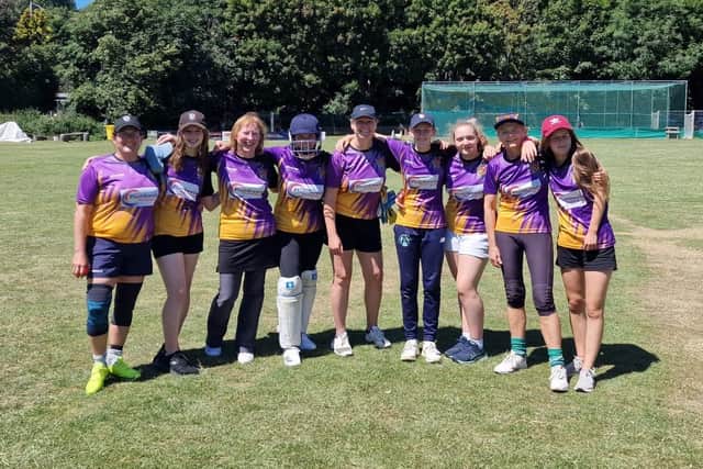 Lewes Priory CC's women's team