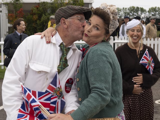More images from Sunday's Goodwood Revival action