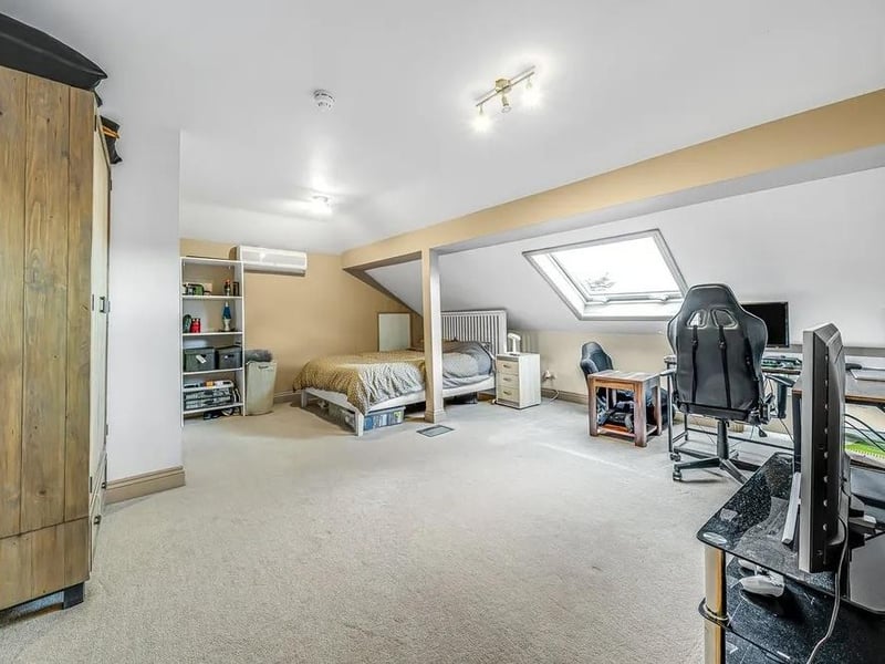 There are two double bedrooms on the top floor