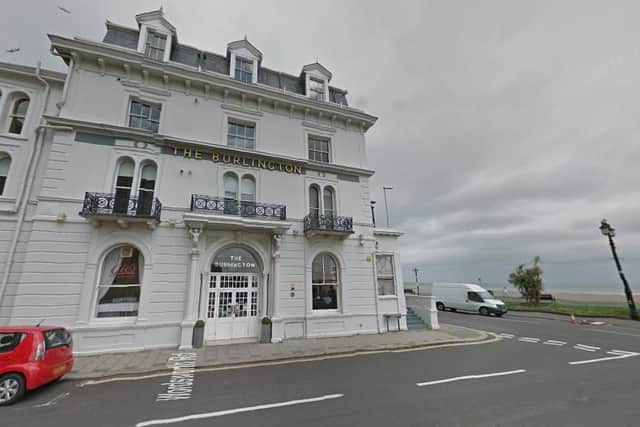 The Burlington Hotel on Marine Parade – a grand Grade II listed Victorian building – is owned by father and son Kazem and Michael Najafi. Photo: Google Street View