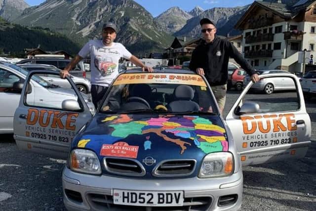 Nissan Micra goes to Monaco on banger rally in aid of Hastings hospice
