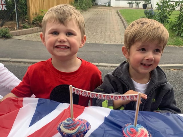 The Silverdale Road street party on Sunday, June 5