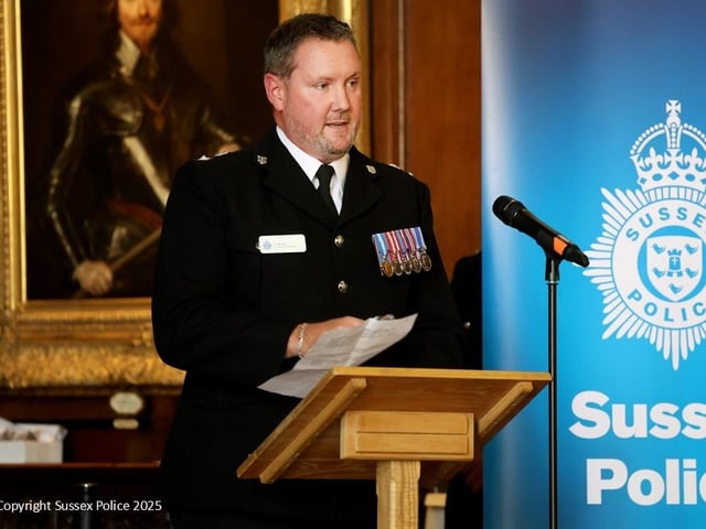 Divisional Commander Chief Superintendent Stuart Hale said: "I am immensely proud of everyone who received an award. They have all shown that they are a credit to our force and have made a huge difference in local communities across West Sussex."