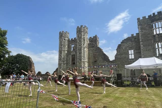 Crowds flocked to Cowdray Ruins on Saturday 4th June to celebrate Her Majesty's Platinum Jubilee