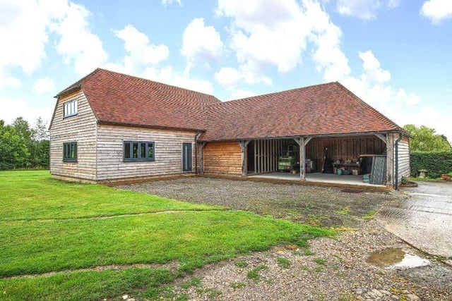 There is a recently developed two-storey timber-framed detached outbuilding with attached garaging erected on the site of the former Dutch barn. This building is ready for its final fit and offers potential to create, for example, a games room with home office/flat above or separate three-bedroom ancillary accommodation, with garaging, depending on requirements