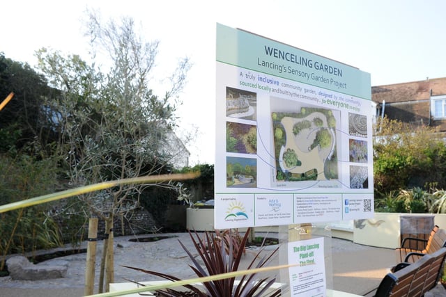 Wenceling Garden is a truly inclusive sensory garden, designed and built by the community and sourced locally