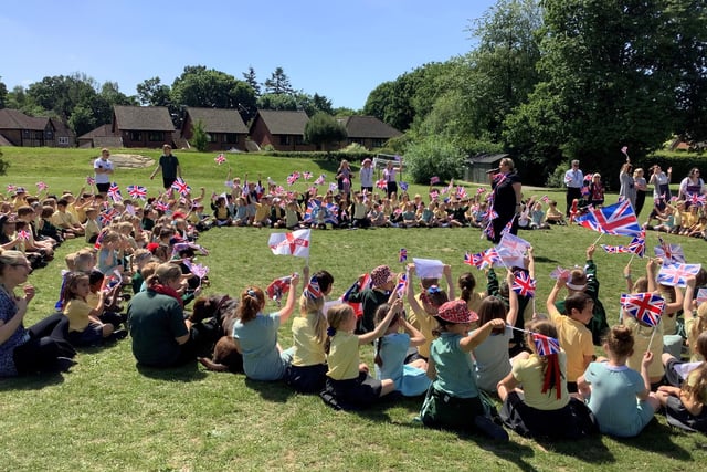 Leechpool Primary School Jubilee celebrations