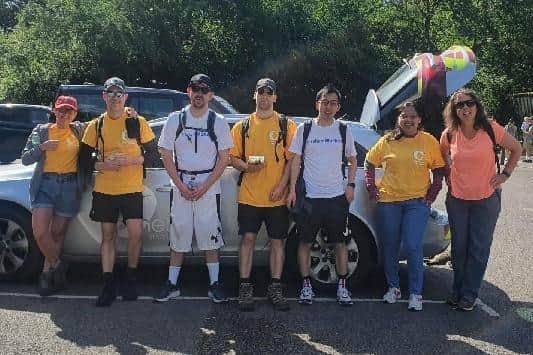 Horsham software company Metricell has gone far and beyond in raising money for some of their extremely important and worthwhile local and international charities this year - walking 100km in just 24 hours across the stunning South Downs
