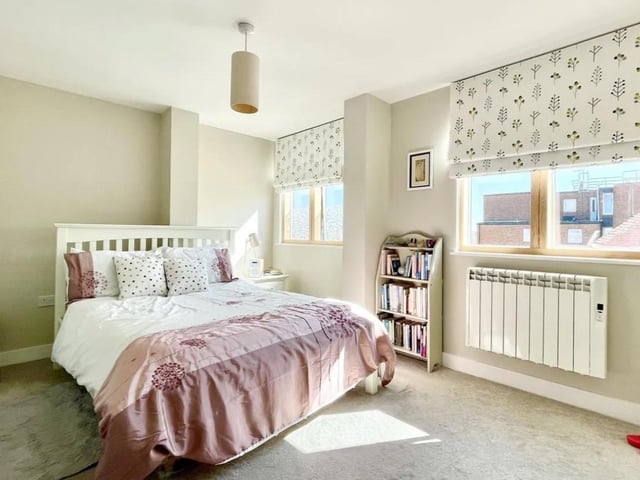 Light spacious bedroom