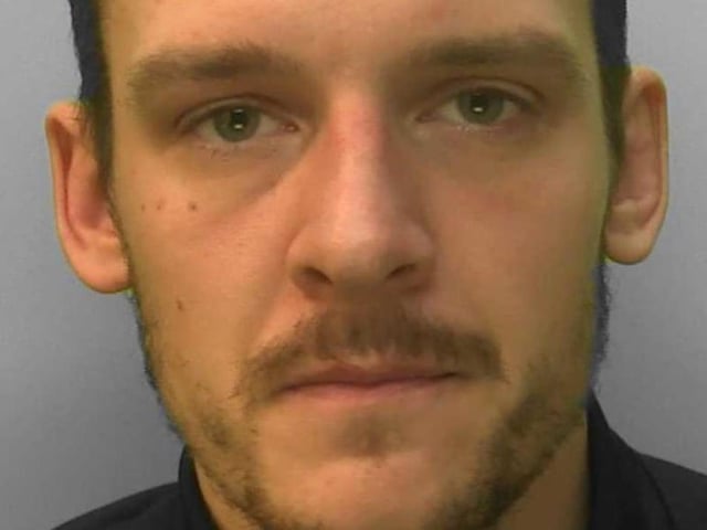 Brighton man Dale Crozier, of no fixed address, was sentenced to 24 months in prison after trying to ram his way out of a police traffic stop in a stolen vehicle. He was stopped by officers near Brighton Marina on February 1 while driving a Volkswagen Touran that had been stolen from a driveway two days previously. Despite being boxed in by several police vehicles, Crozier refused to stop the car and tried to force his way out, injuring two officers in the process. He was finally detained after officers released pepper spray through his window and arrested him on suspicion of aggravated vehicle taking and driving without insurance and while disqualified. After being released on conditional bail, Crozier was rearrested on February 11 after being linked to a burglary at a hair salon in Western Road on January 28. CCTV from the salon clearly showed him breaking in and stealing cash and electrical items. Crozier was also caught on CCTV breaking into another hair salon in Gardner Street on January 26, from which around £700 of electrical equipment was taken.