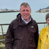 Lewes MP James MacCleary with councillor Sarah Hale, the new councillor for Newhaven South on Newhaven Town Council. Photo: Lewes Liberal Democrats
