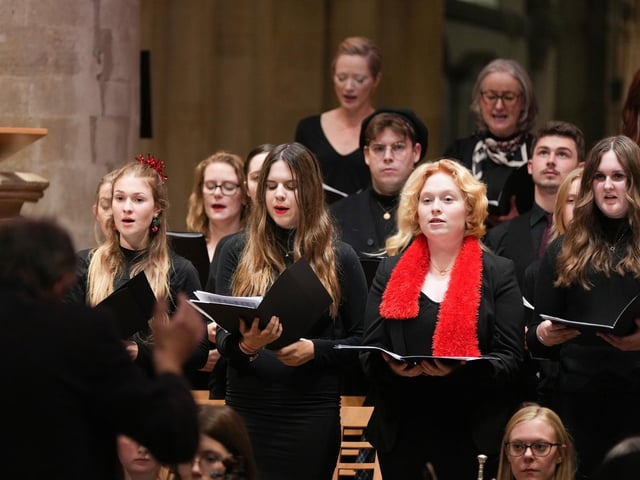 Carols by Candlelight, Worthing College's annual Christmas concert, brought staff and students together at St Mary's Church in Broadwater