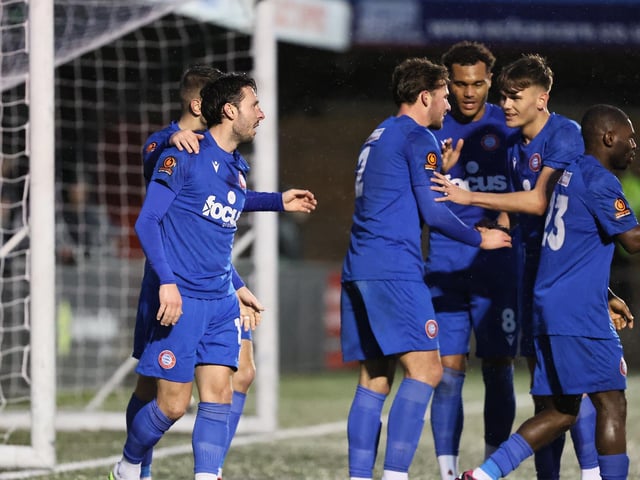 Worthing begin 2024 with a 4-0 win at Eastbourne Borough