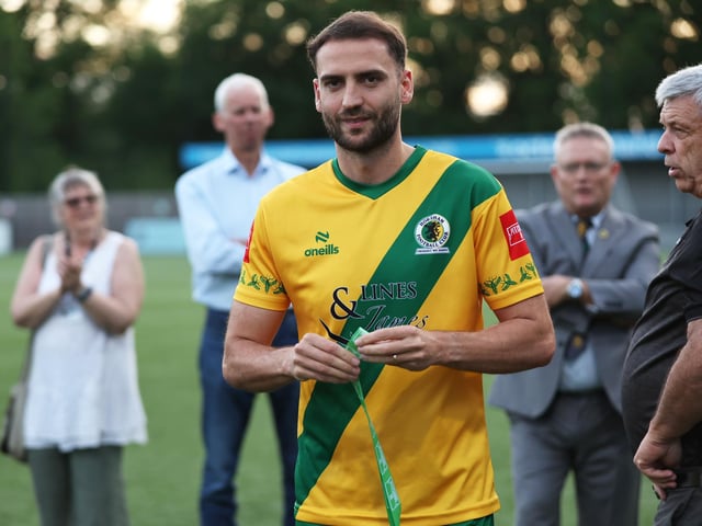 Natalie Mayhew's pictures of Horsham FC's Isthmian League title celebrations