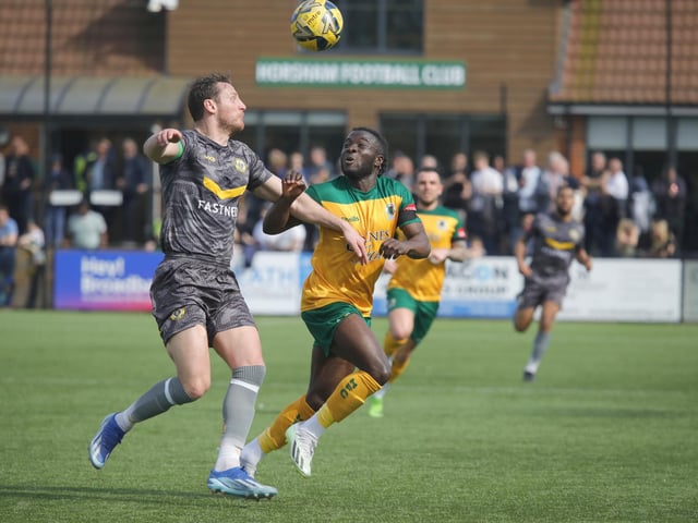 Images from Horsham FC's win at home to Cray Wanderers
