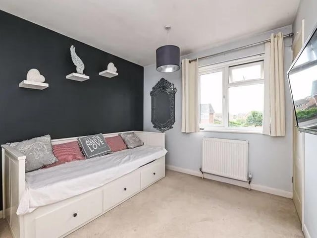 The property also features a home office.