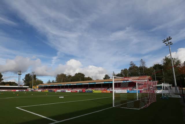 Crawley Town have confirmed that tomorrow [Tuesday, January 24] evening's League Two match against Grimsby Town has been postponed due to a frozen pitch. Picture by Steve Bardens/Getty Images