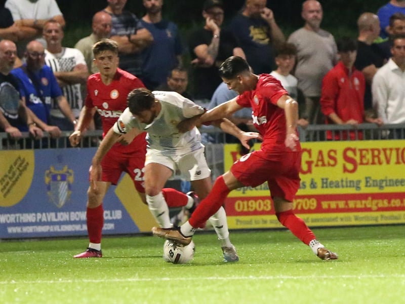 Worthing beat Welling in the National League South at Woodside Road