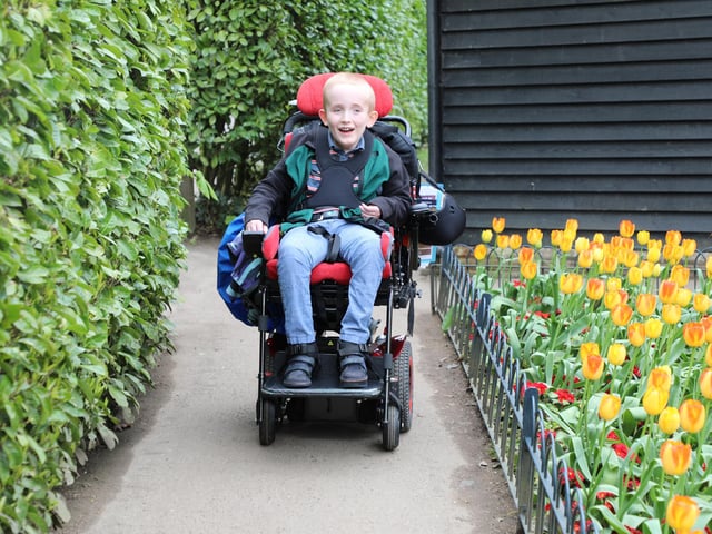 Henry cared for at Chailey Heritage Foundation