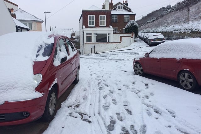 Hastings snow in February 2018