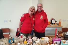 Sue and Keith welcome bargain hunters.