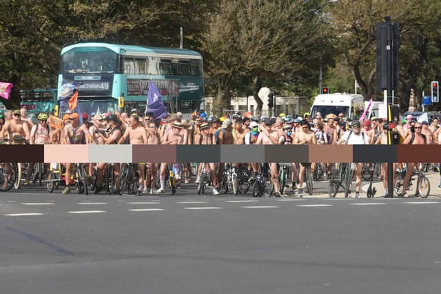 The Brighton Naked Bike Ride 2026 was held on Saturday, September. All photos by Eddie Mitchell