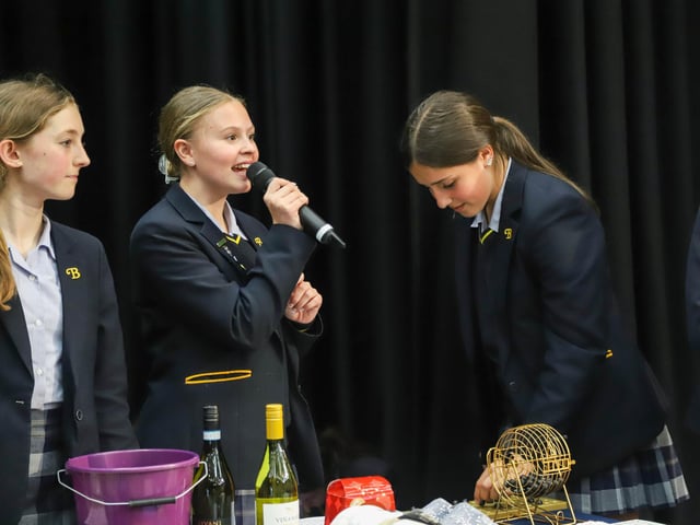 More than 120 senior citizens were treated to a summer tea party at Burgess Hill Girls on Tuesday, July 4