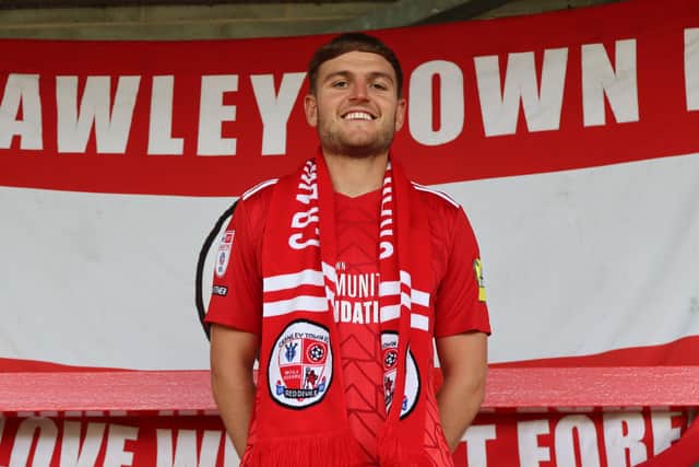 Defender Laurence Maguire is the younger brother of Manchester United and England star Harry. Picture: CTFC