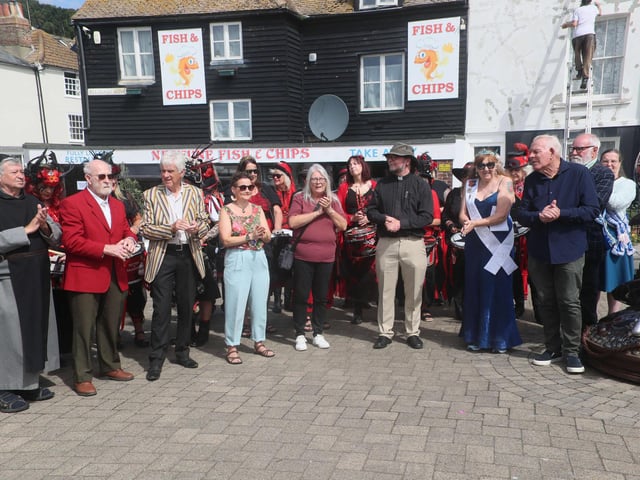 Hastings Old Town Carnival Week 2025: Opening Ceremony. Photo by Roberts Photographic.