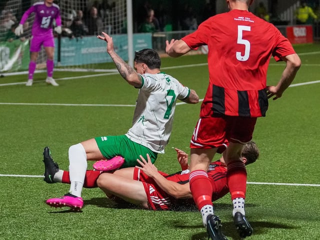 Rocks v Worthing United, Sussex Transport Senior Cup