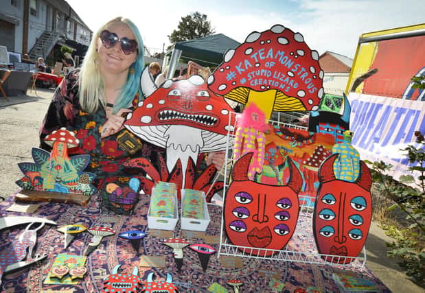 Artisan Fair and Market at The Compound, Bexhill Road, St Leonards on September 30 2023.